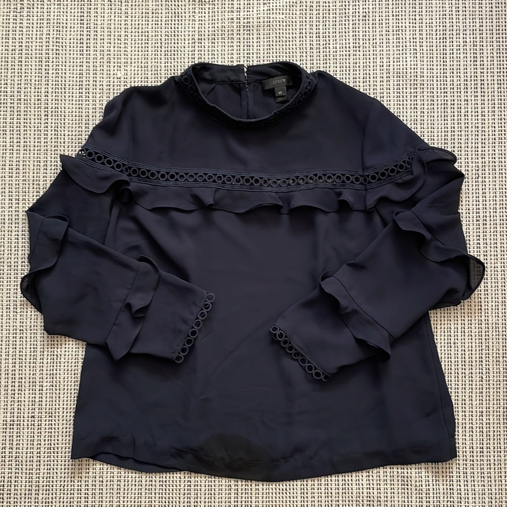 J Crew Women’s Long Sleeve Blouse